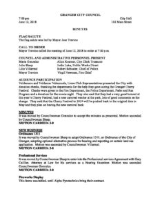 Historical Society Meeting @ Granger Scout Cabin | Granger | Washington | United States
