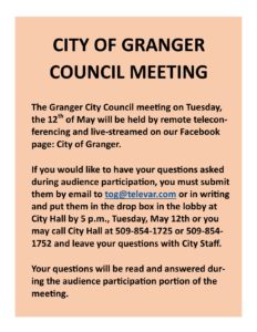 Granger Chamber of Commerce Luncheon Meeting @ NCEC/KDNA Community Center | Granger | Washington | United States